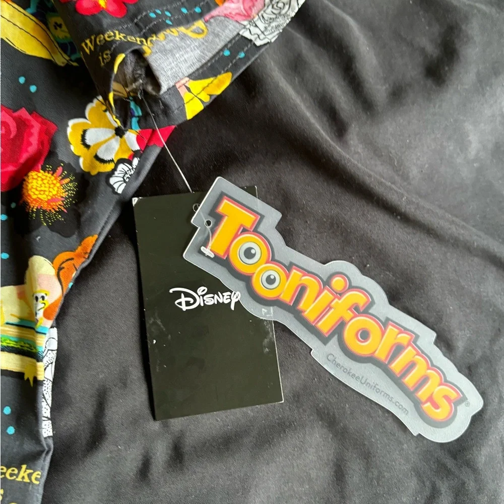 DISNEY scrub top - Picture 3 of 3
